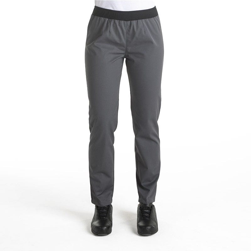 Women's Gray Slim Kitchen Trousers - MANELLI -  by Manelli | MANELLI``