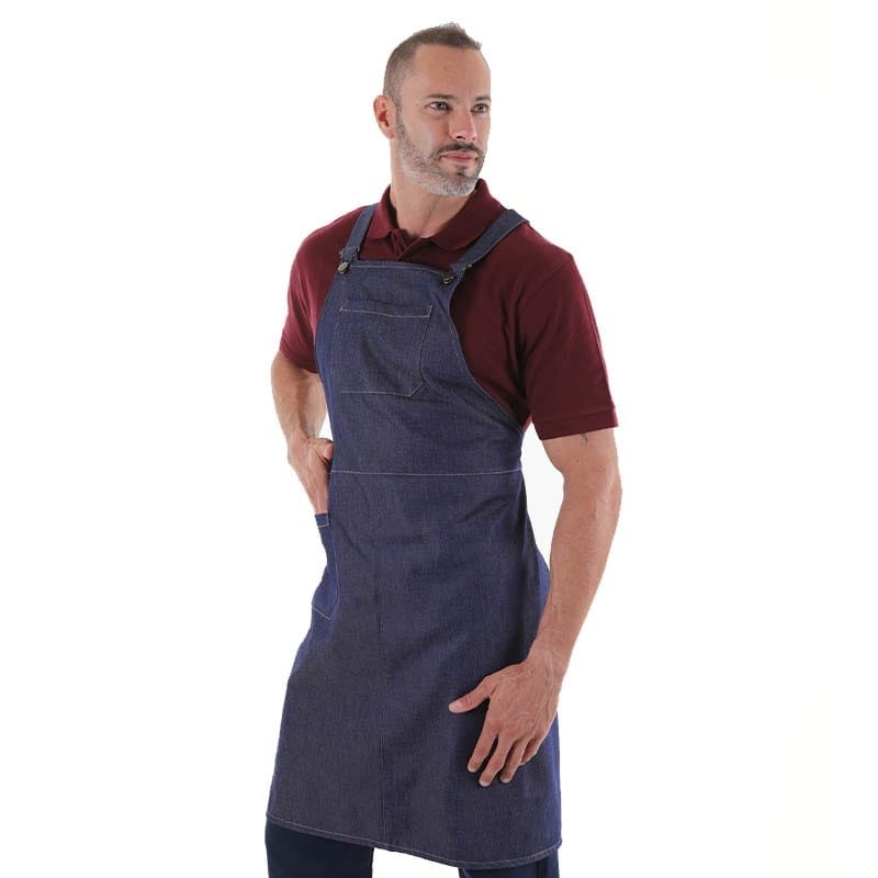 Urban Crossover Denim Bib Apron - MANELLI -  by Manelli | MANELLI``