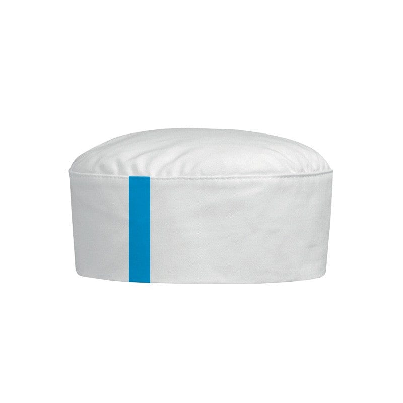 White Cap with Sky Blue Piping - MANELLI -  by Manelli | MANELLI``