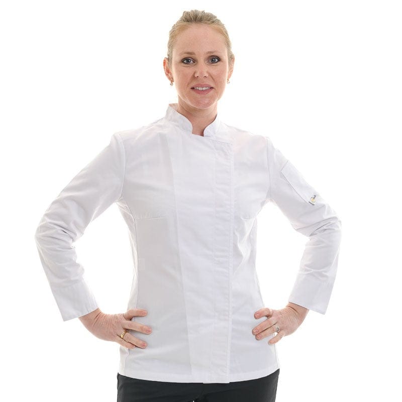 Women Eco-Responsible Long Sleeve Kitchen Coat - MANELLI -  by Manelli | MANELLI``