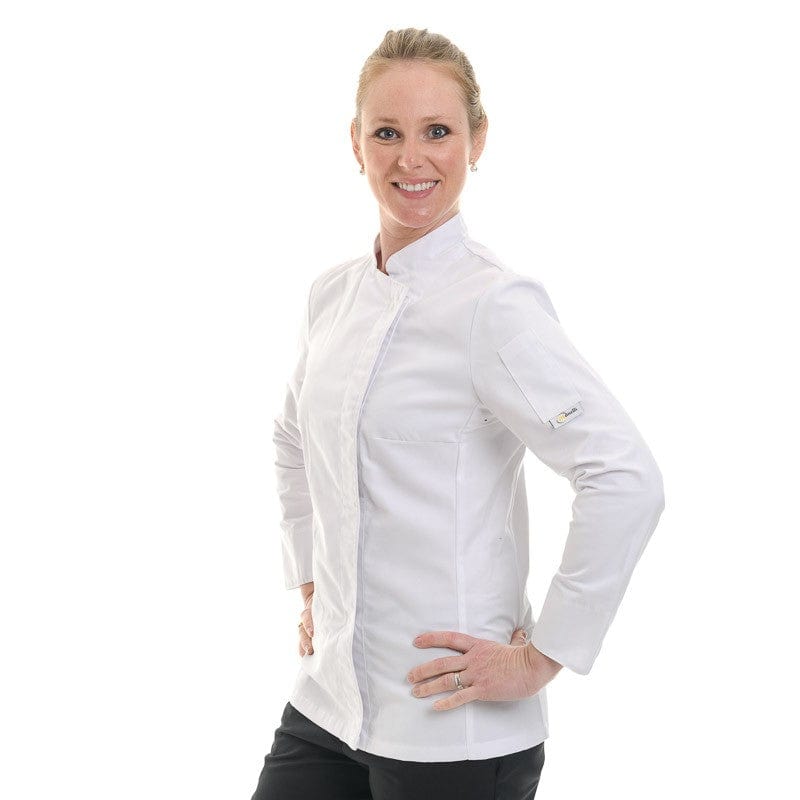 Women Eco-Responsible Long Sleeve Kitchen Coat - MANELLI -  by Manelli | MANELLI``