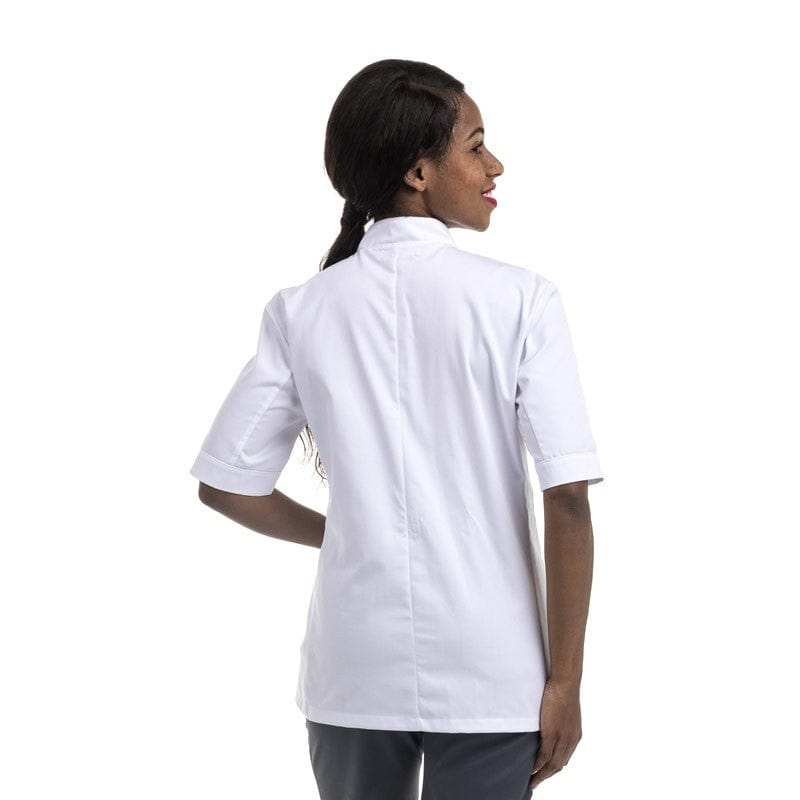 Women's Eco-Responsible Short Sleeve Kitchen Coat - MANELLI -  by Manelli | MANELLI``