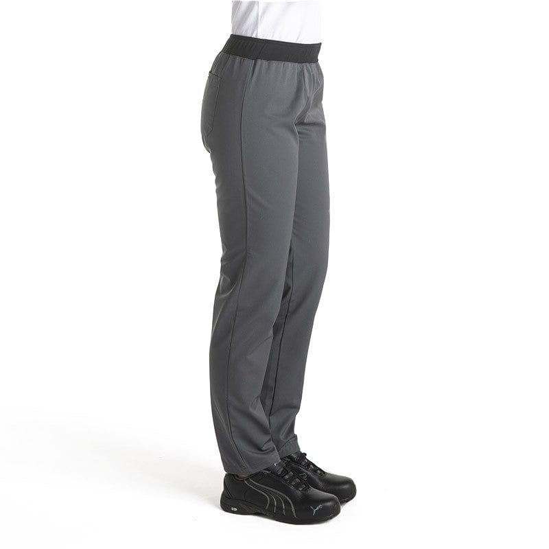 Women's Gray Slim Kitchen Trousers - MANELLI -  by Manelli | MANELLI``