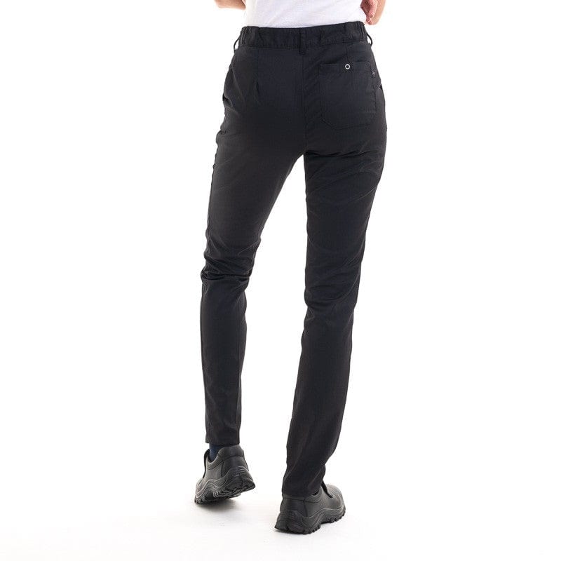 Women's Kitchen Trousers Slim Fit and Stretch Black - MANELLI -  by Manelli | MANELLI``