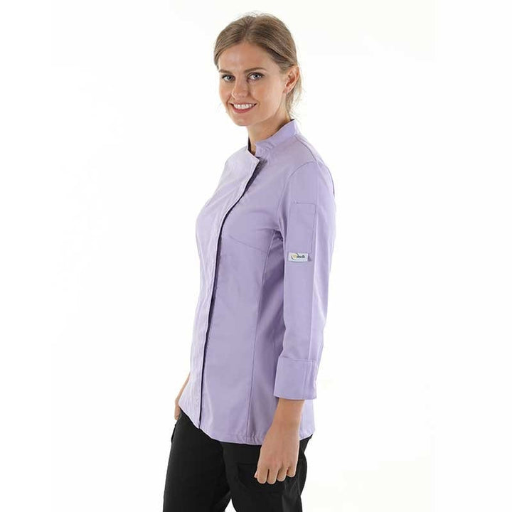 Women's Lilac Short Sleeve or Long Sleeve Kitchen Coat - MANELLI -  by Manelli | MANELLI``