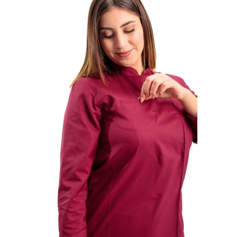 Women's Long Sleeve Plum Cooking Coat - MANELLI -  by Manelli | MANELLI``