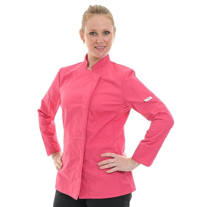 Women's Pink Short Sleeve or Long Sleeve Kitchen Coat - MANELLI -  by Manelli | MANELLI``