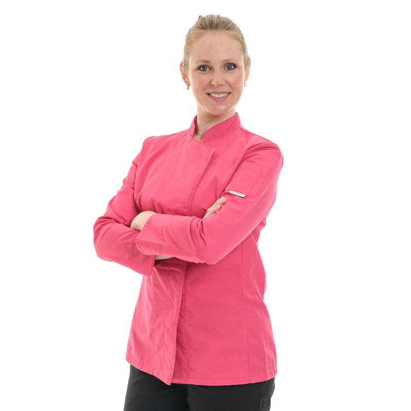 Women's Pink Short Sleeve or Long Sleeve Kitchen Coat - MANELLI -  by Manelli | MANELLI``