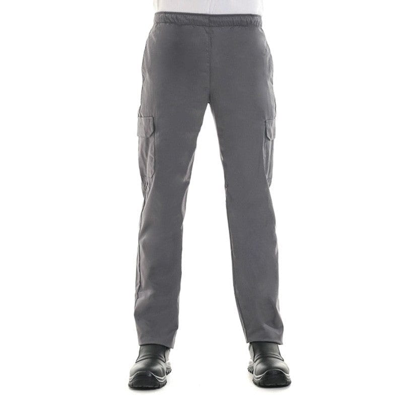 Gray Kitchen Pants with Side Pockets - MANELLI -  by Manelli | MANELLI``