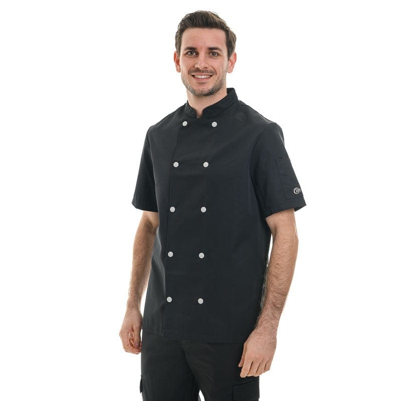 Blake Men's Short Sleeve Chef Coat - MOLINEL -  by Molinel | MANELLI``