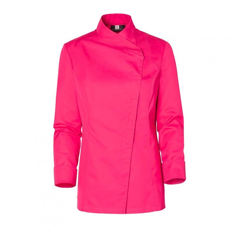 Women Pink Kitchen Coat with Kimono Collar  - MOLINEL -  by Molinel | MANELLI``