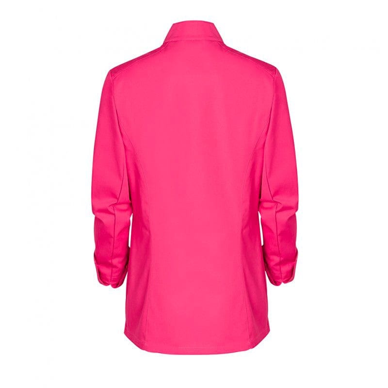 Women Pink Kitchen Coat with Kimono Collar  - MOLINEL -  by Molinel | MANELLI``