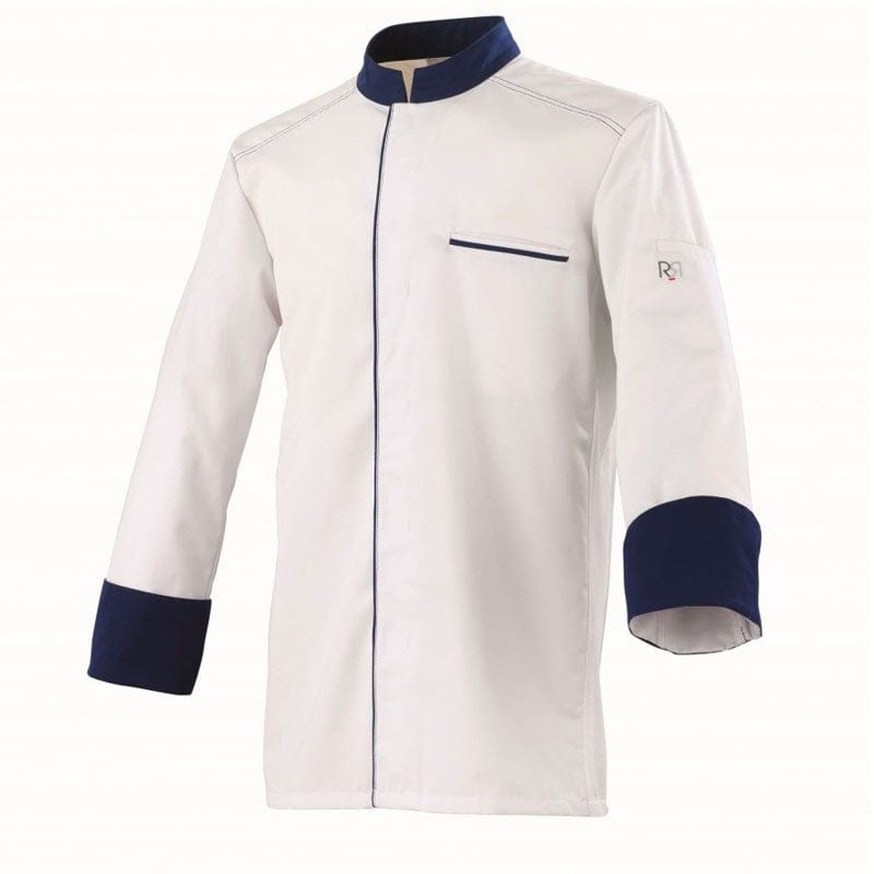 ABAX Navy Long Sleeve Chef Coat - ROBUR -  by Robur | MANELLI``