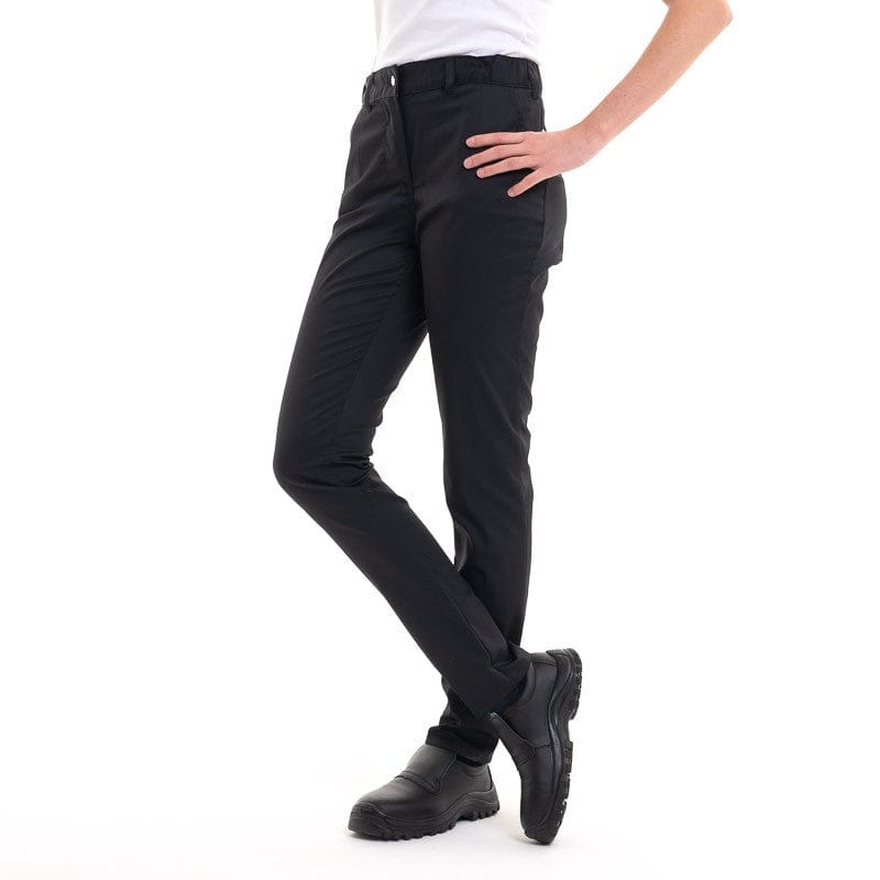 Adelie Women's Black Kitchen Pants - ROBUR -  by Robur | MANELLI``