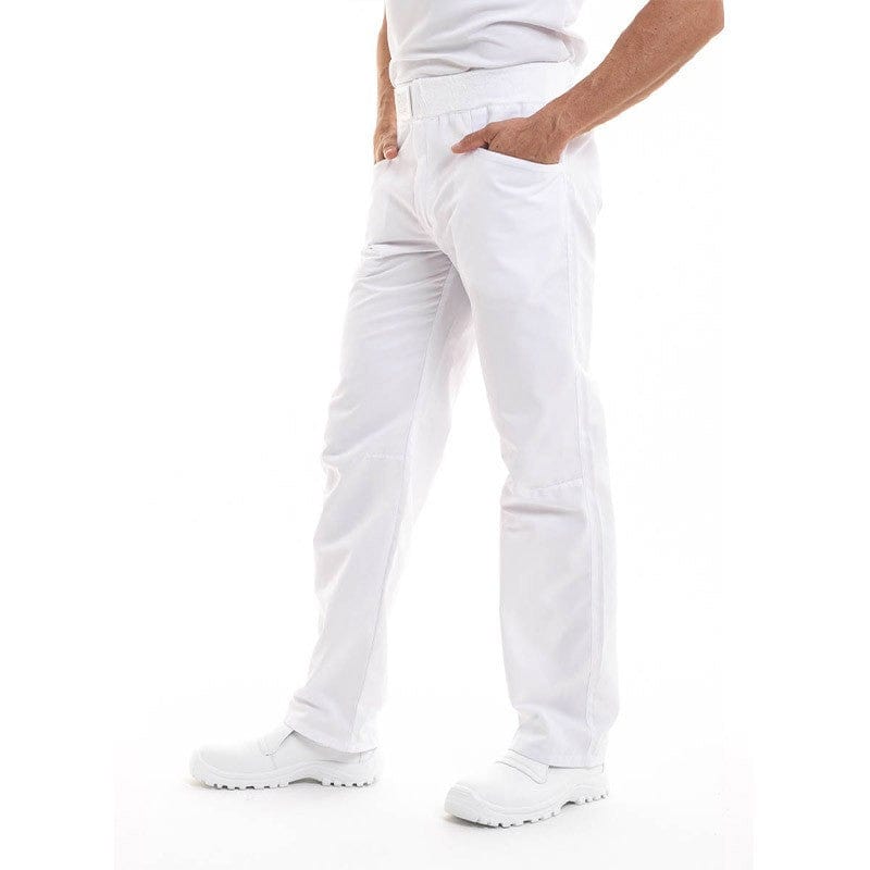 Arenal White Kitchen Trousers - ROBUR -  by Robur | MANELLI``