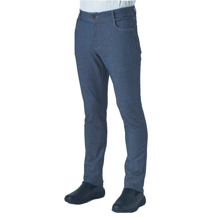 Austin Denim Kitchen Pants Cotton Stretch - ROBUR -  by Robur | MANELLI``