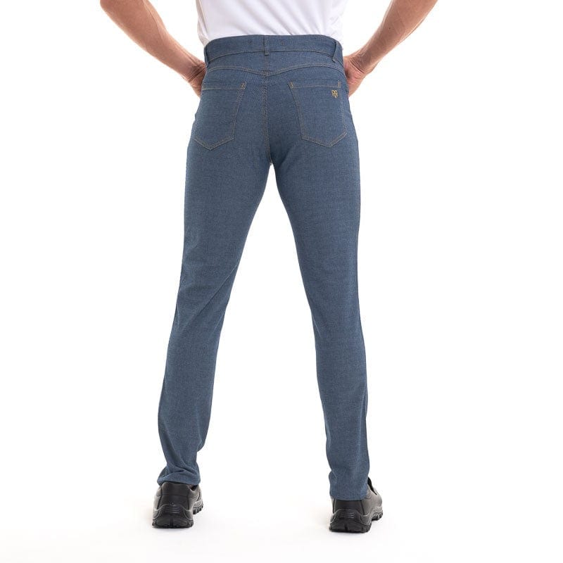 Austin Denim Kitchen Pants Cotton Stretch - ROBUR -  by Robur | MANELLI``