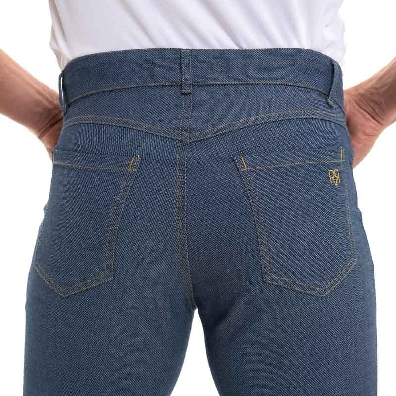 Austin Denim Kitchen Pants Cotton Stretch - ROBUR -  by Robur | MANELLI``