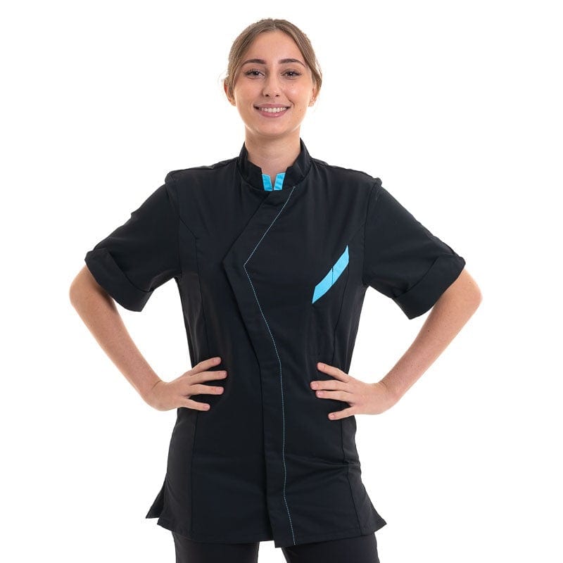 Black and Blue Robur Pastry Chef Coat Versant - Robur -  by Robur | MANELLI``