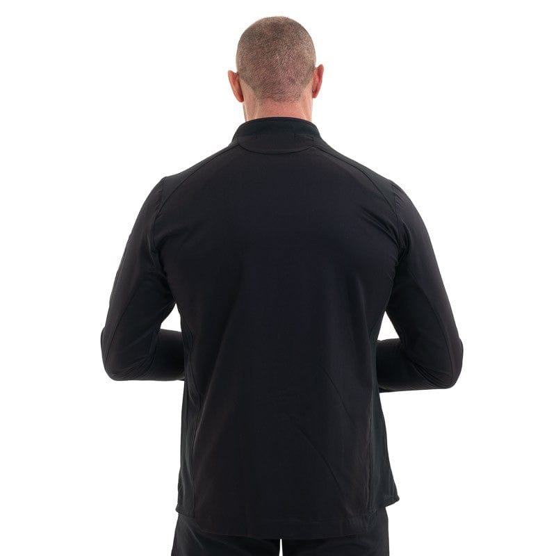 Black Long Sleeve Chef Coat Broto - ROBUR -  by Robur | MANELLI``