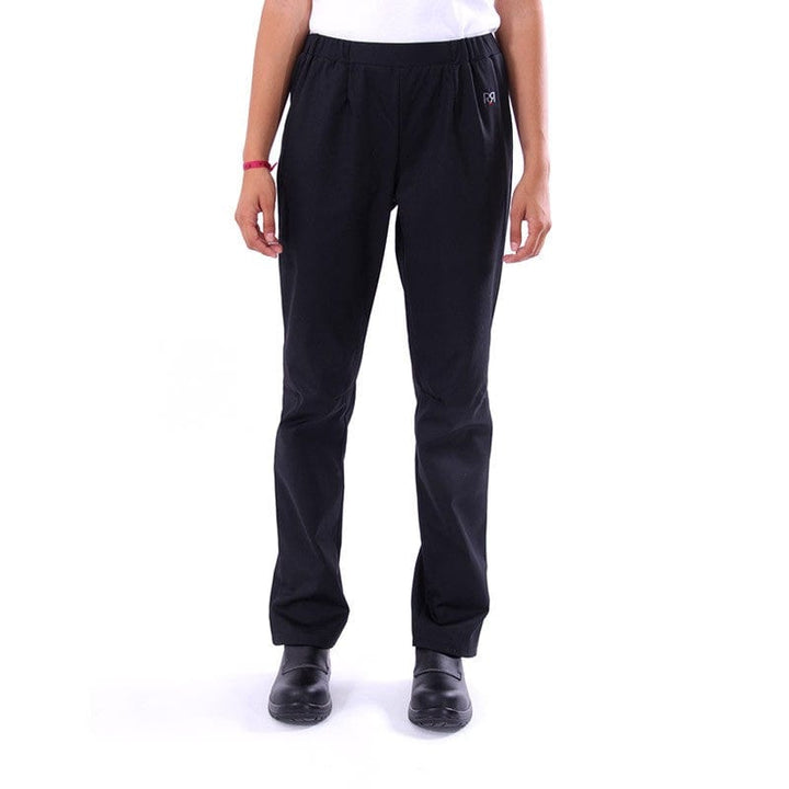 Black Rosace Women's Kitchen Trousers - ROBUR -  by Robur | MANELLI``