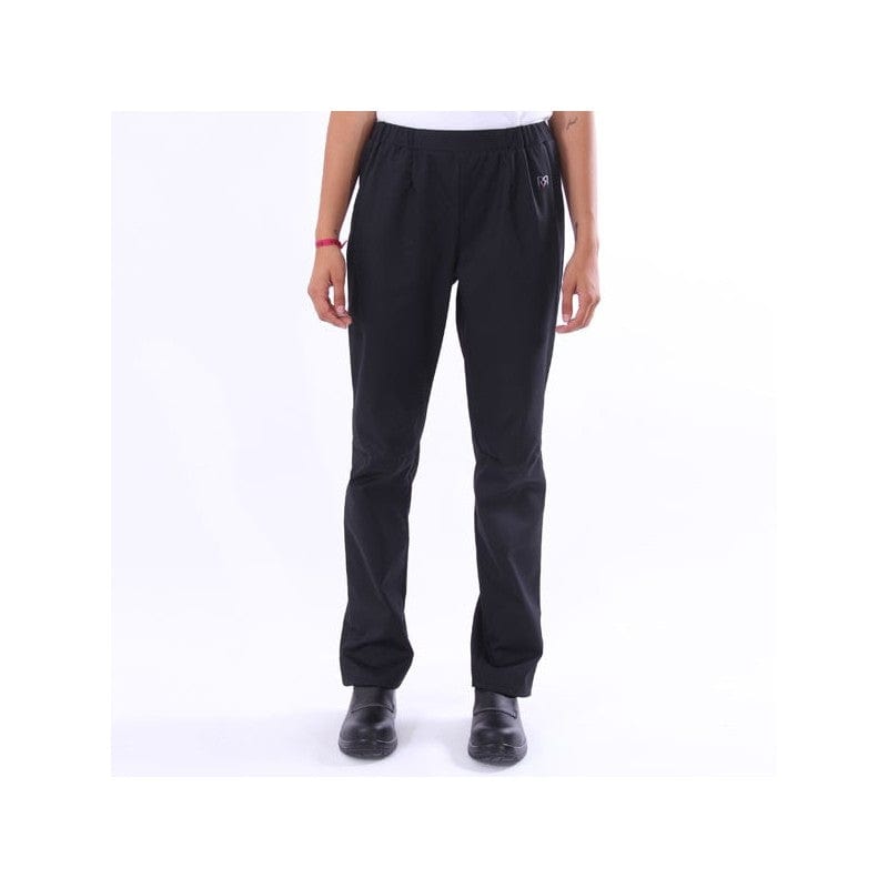 Black Rosace Women's Kitchen Trousers - ROBUR -  by Robur | MANELLI``