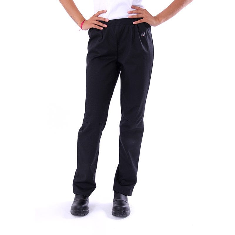 Black Rosace Women's Kitchen Trousers - ROBUR -  by Robur | MANELLI``