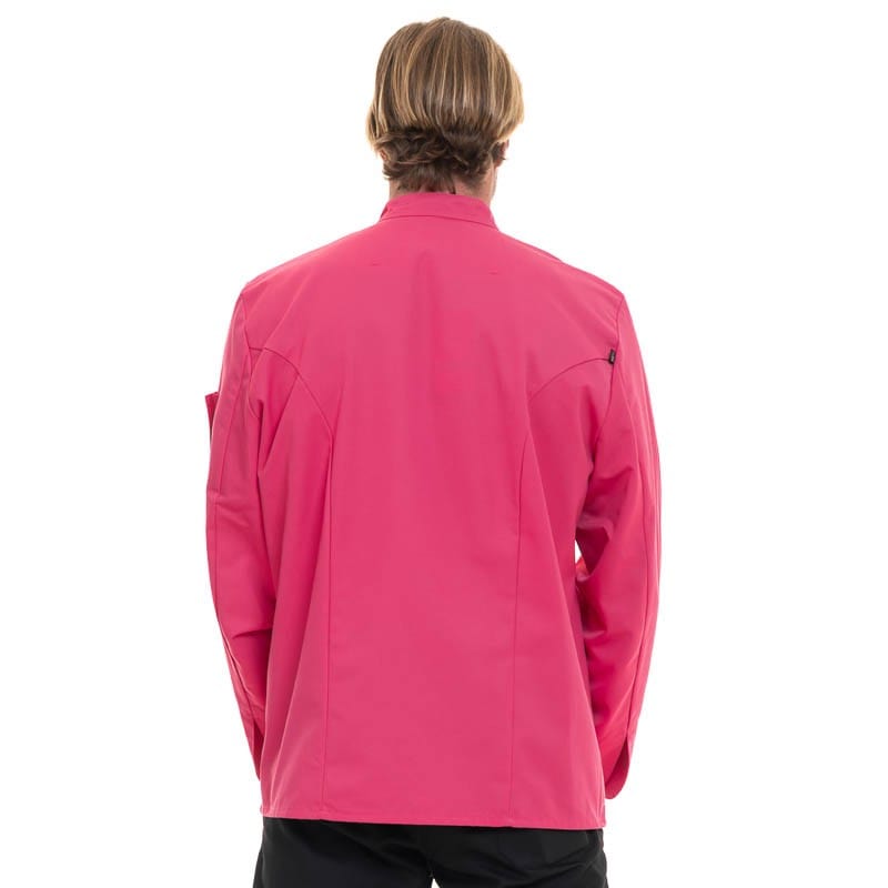 Fuschia Long Sleeve Chef Coat Nero - ROBUR -  by Robur | MANELLI``