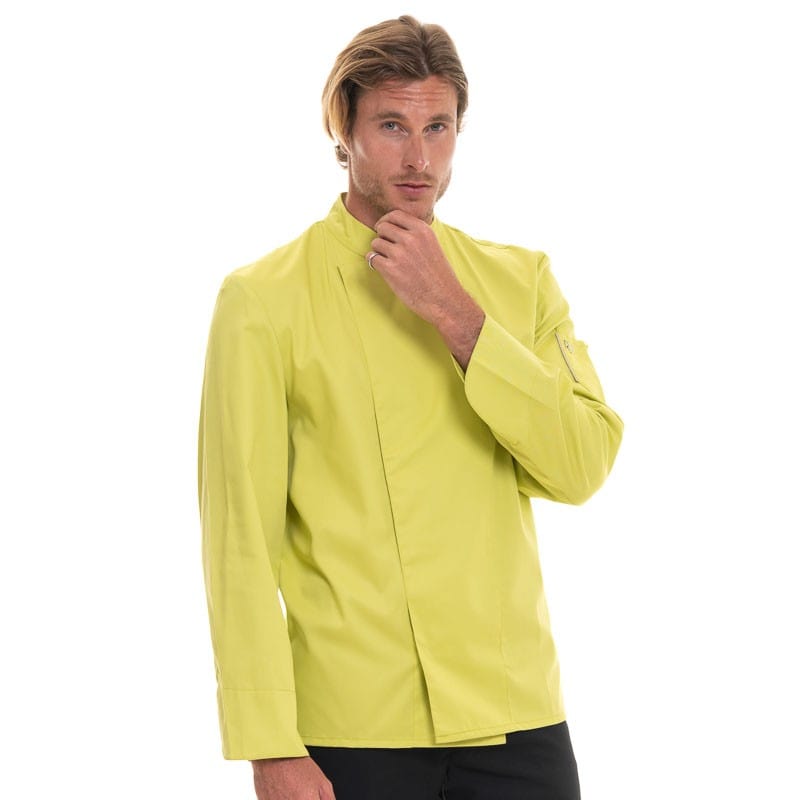 Long Sleeve Chef Coat Pistachio - NERO- ROBUR -  by Robur | MANELLI``