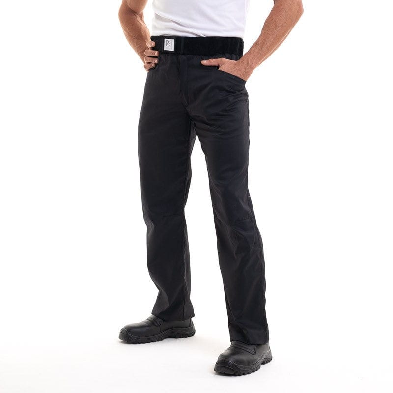 Men's Kitchen Pants Arenal Black - ROBUR -  by Robur | MANELLI``