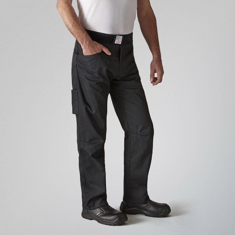 Men's Kitchen Pants Arenal Black - ROBUR -  by Robur | MANELLI``