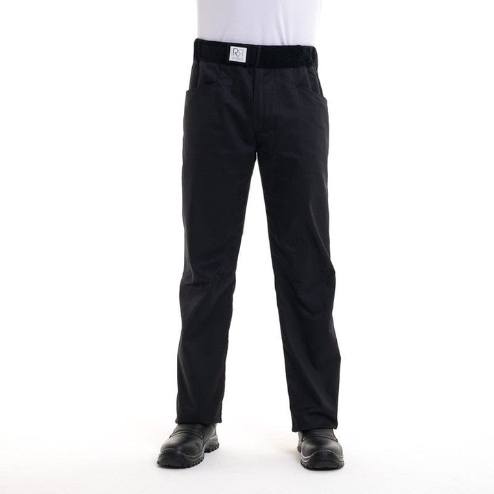 Men's Kitchen Pants Arenal Black - ROBUR -  by Robur | MANELLI``