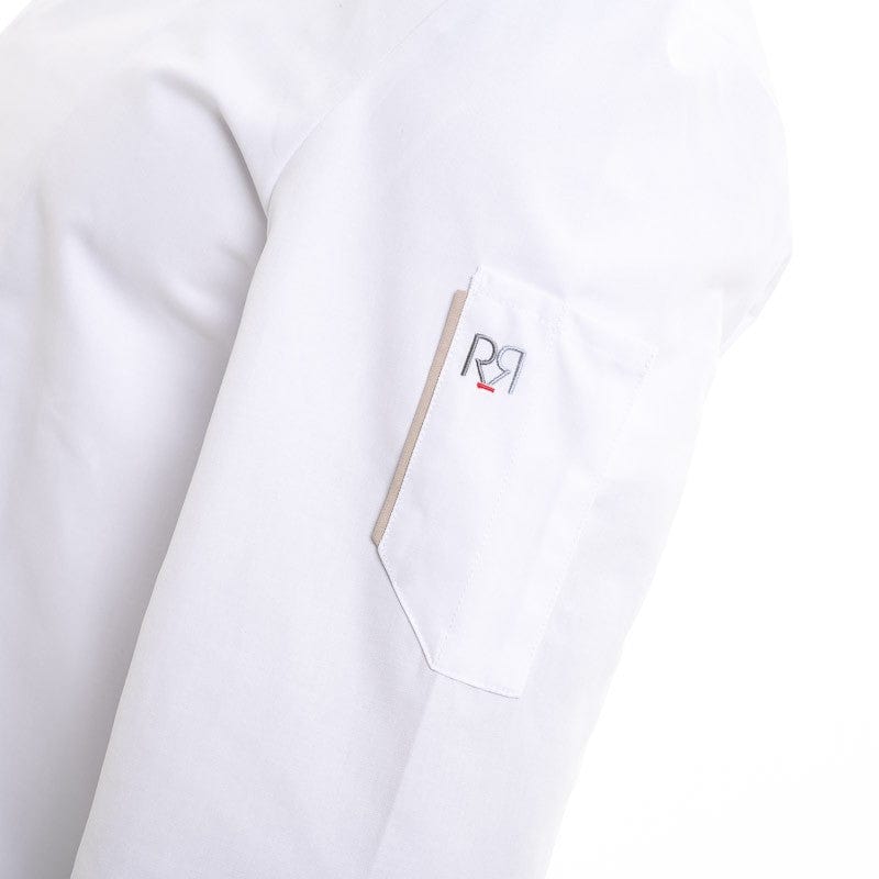 Nero Long Sleeve White Chef Coat - ROBUR -  by Robur | MANELLI``