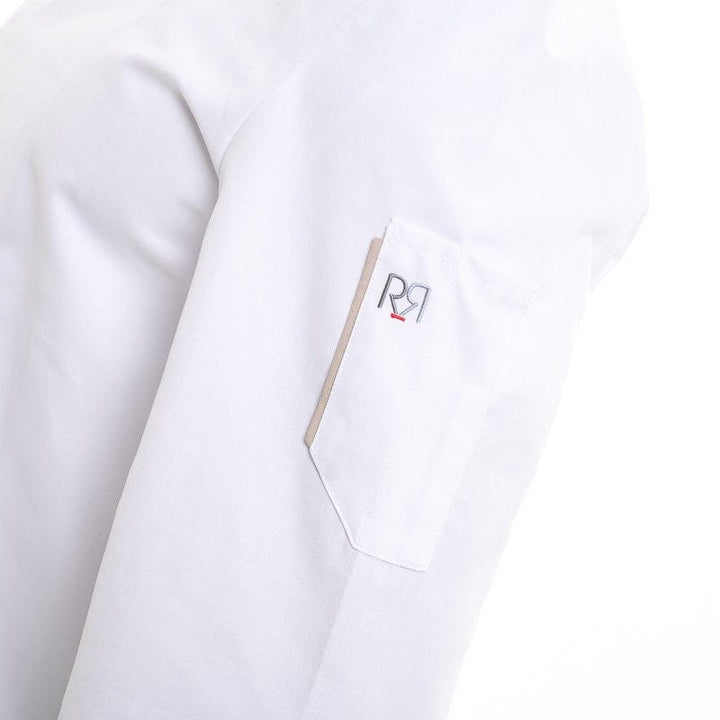 Nero Long Sleeve White Chef Coat - ROBUR -  by Robur | MANELLI``