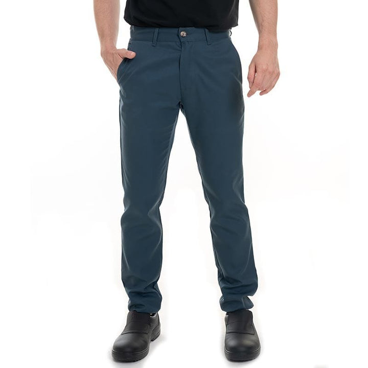 Ocean Detroit Kitchen Trousers Ocean Blue - SEAQUAL INITIATIVE - ROBUR -  by Robur | MANELLI``