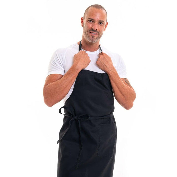 Dax Black Unisex Kitchen Apron - ROBUR -  by Robur | MANELLI``