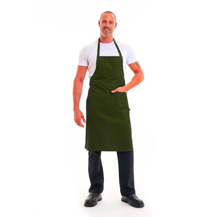 Dax Olive Unisex Kitchen Apron - ROBUR -  by Robur | MANELLI | Robur's Apron Overview