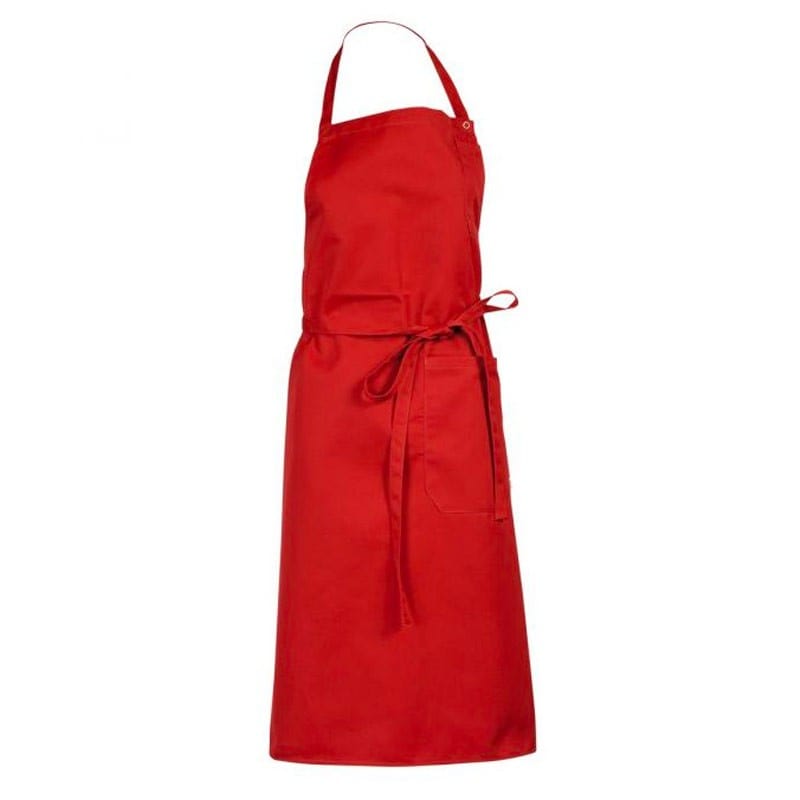 Red Bib Kitchen Apron - ROBUR -  by Robur | MANELLI``