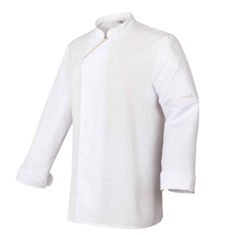White Long Sleeve with Ecru Piping – Robur