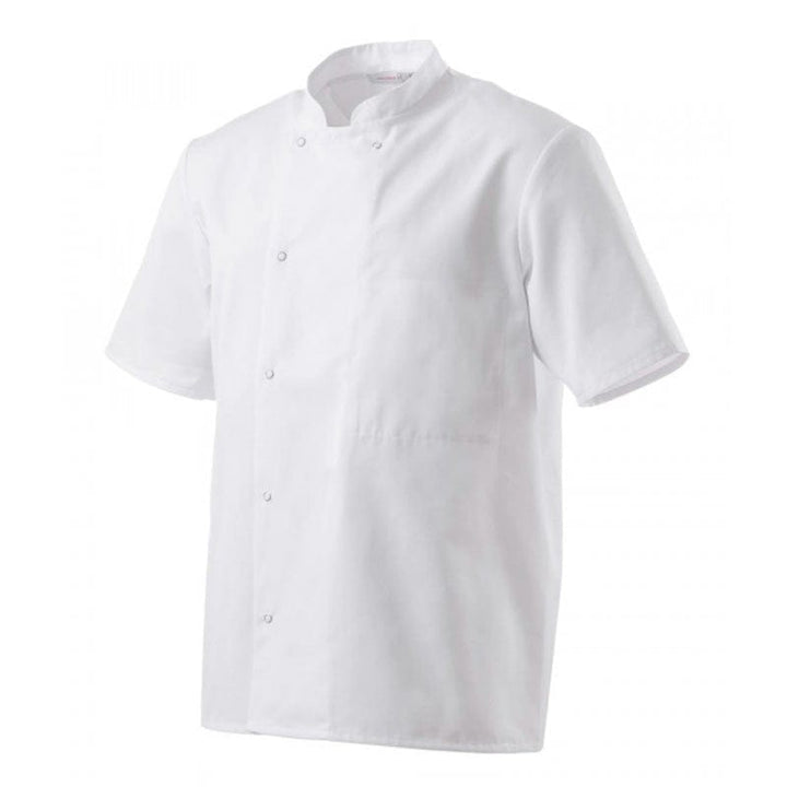 White Chef Coat Long Sleeve Inox - ROBUR -  by Robur | MANELLI``