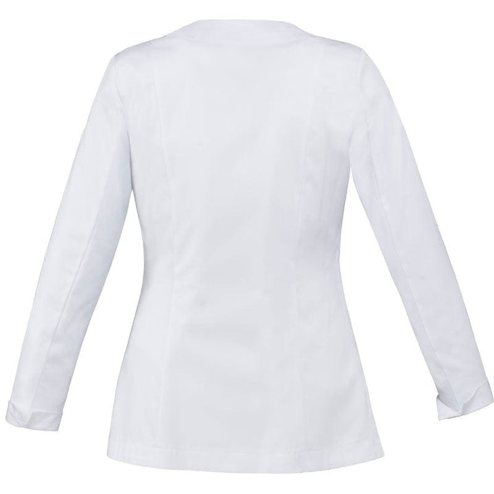 White Women's Kitchen Coat Valloire Cotton - ROBUR -  by Robur | MANELLI``