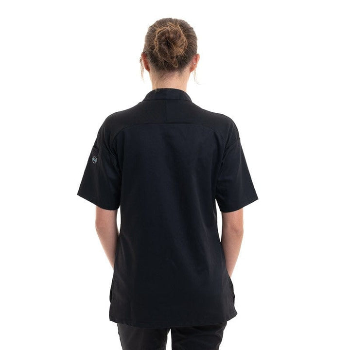 Women's Black Cooking Coat - Cadix - ROBUR -  by Robur | MANELLI``