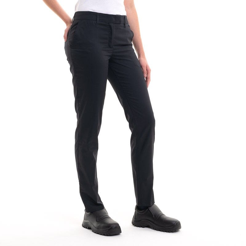 Women's Black Kitchen Trousers 37.5 technology  Cambia - ROBUR -  by Robur | MANELLI``