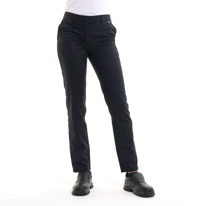 Women's Black Kitchen Trousers 37.5 technology  Cambia - ROBUR -  by Robur | MANELLI``