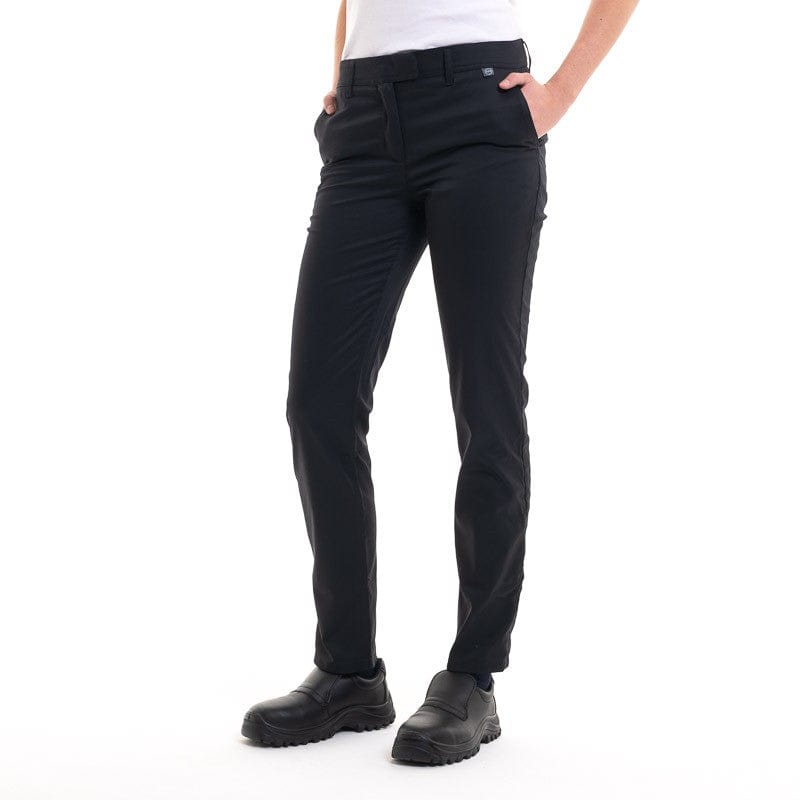 Women's Black Kitchen Trousers 37.5 technology  Cambia - ROBUR -  by Robur | MANELLI``