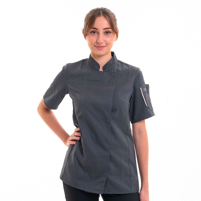 Women's Kitchen Coat Unera Anthracite - ROBUR -  by Robur | MANELLI``