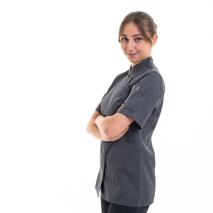 Women's Kitchen Coat Unera Anthracite - ROBUR -  by Robur | MANELLI``