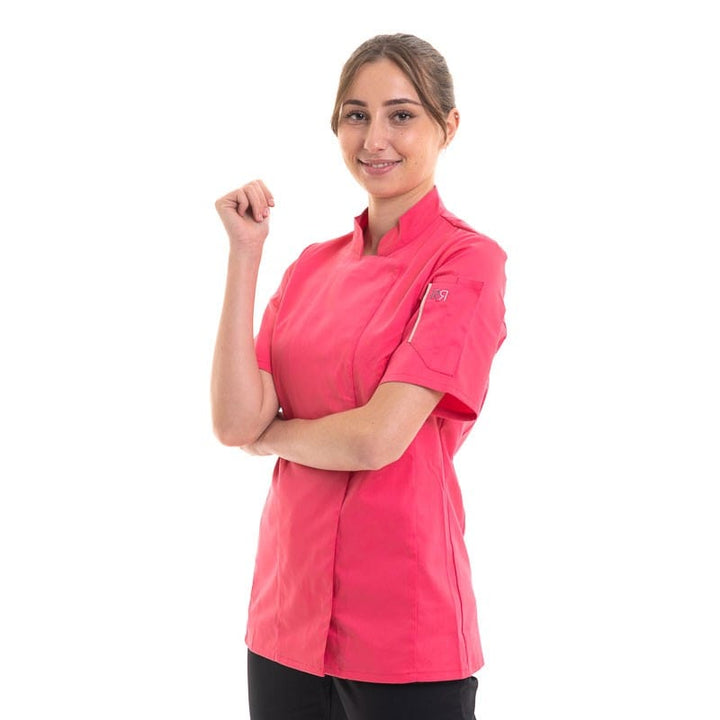 Women's Kitchen Coat Unera Pink - ROBUR -  by Robur | MANELLI``