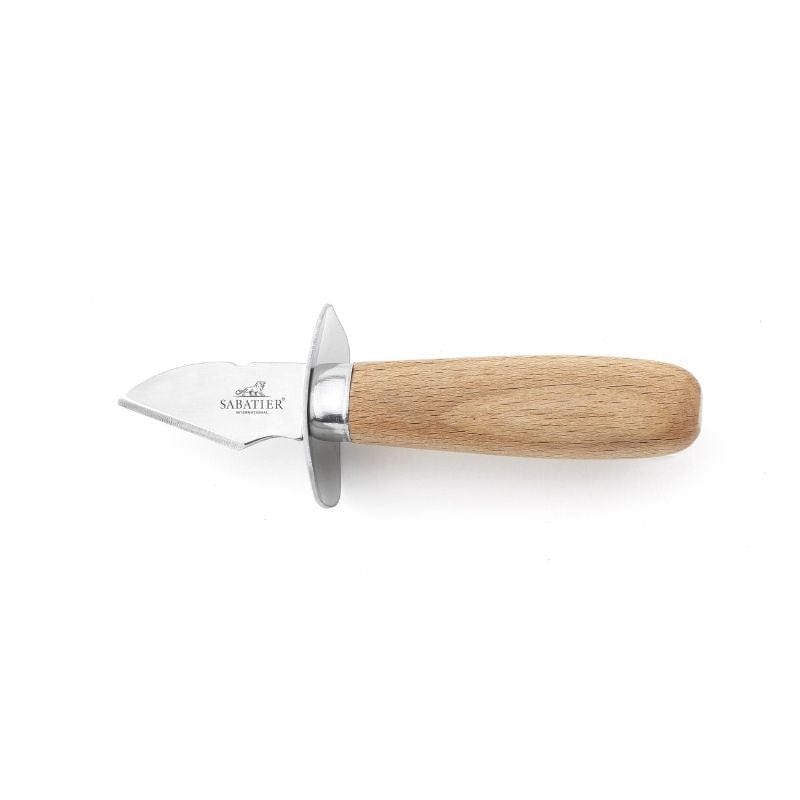 Oyster Lancet with Guard 1.77 inch Wooden Handle - SABATIER -  by Sabatier | MANELLI``