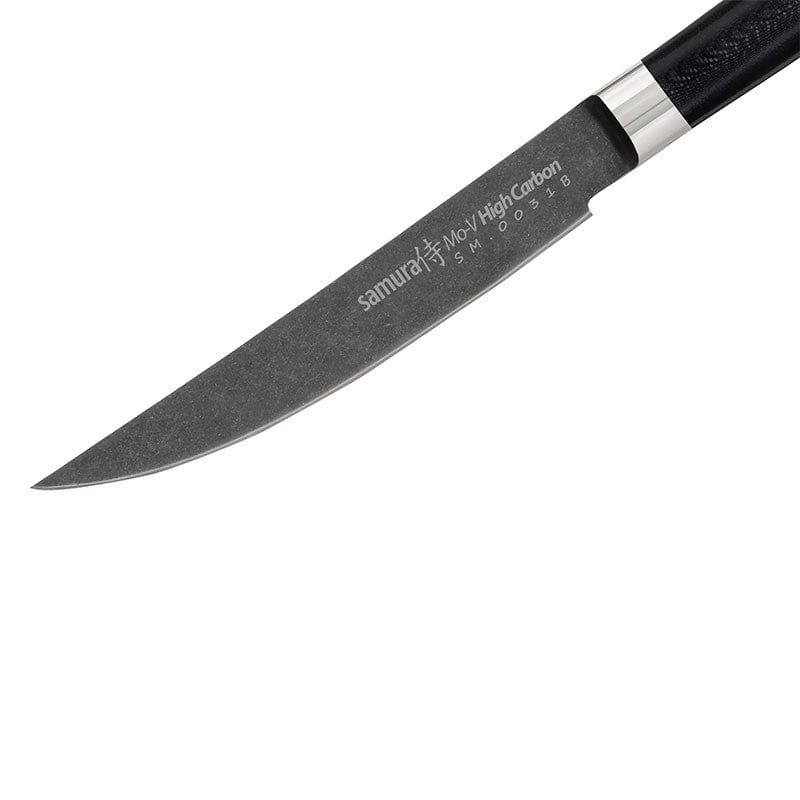 MO-V STONEWASH Steak Knife 4.72 inch - SAMURA -  by Samura | MANELLI``